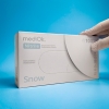 Перчатки MediOk Snow Белые, неопудренные, текстурированные, размер XS, 100 шт - фото №3