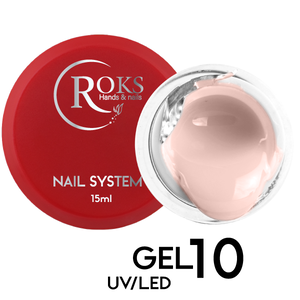 Камуфлюючий гель Roks Gel UV/LED №10, 15 мл