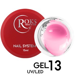 Камуфлирующий гель Roks Gel UV/LED №13, 15 мл