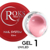 Камуфлирующий гель Roks Gel UV/LED №1, 50 мл