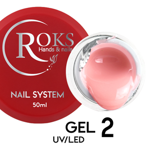 Камуфлирующий гель Roks Gel UV/LED №2, 50 мл