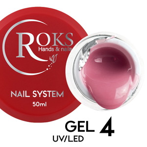 Камуфлирующий гель Roks Gel UV/LED №4, 50 мл