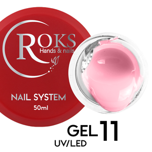 Камуфлирующий гель Roks Gel UV/LED №11, 50 мл