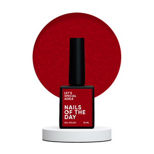 Гель-лак Nails of the day Let’s special RED Collection ADELE, 10 мл