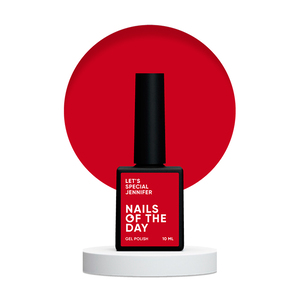 Гель-лак Nails of the day Let’s special RED Collection Jennifer, 10 мл