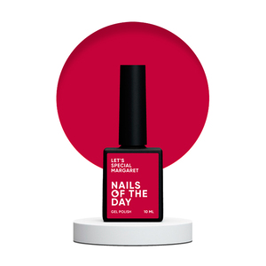 Гель-лак Nails of the day Let’s special RED Collection Margaret, 10 мл