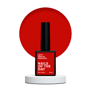 Гель-лак Nails of the day Let’s special RED Collection Penelopa, 10 мл