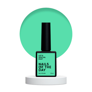 Гель-лак Nails of the day Let’s special Spring-Summer Mint, 10 мл