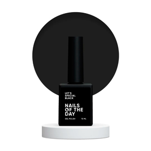 Гель-лак Nails of the day Let’s special Spring-Summer Black, 10 мл