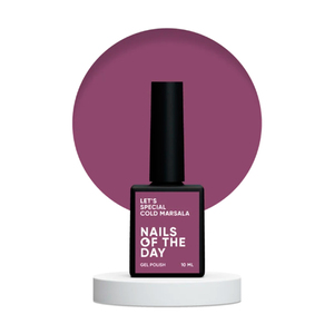 Гель-лак Nails of the day Let’s special Spring-Summer Cold Marsala, 10 мл