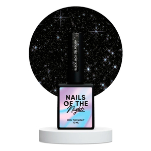 Гель-лак Nails of the day NAILSOFTHENIGHT Black Jack, 10 мл