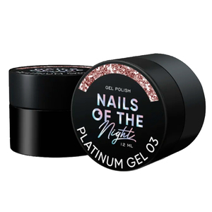 Гель-лак Nails of the day NAILSOFTHENIGHT Platinum №03, 12 мл