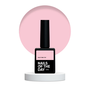 Гель-лак Nails of the day Milky pink top 10 мл