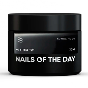 Гель-лак Nails of the day No stress top no wipe, 30 мл