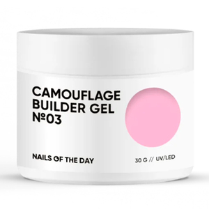 Гель Nails of the day Camouflage builder Gel №03, 30 мл