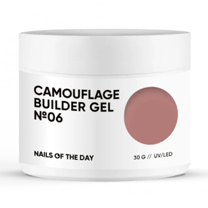 Гель Nails of the day Camouflage builder Gel №06, 30 мл