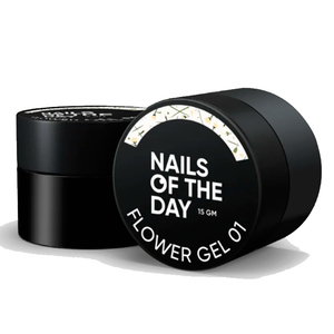 Гель Nails of the day Build gel Flower №01, 15 мл