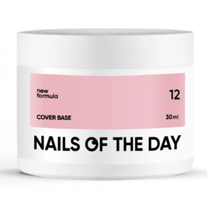 Гель-лак Nails of the day Cover Base NEW Formula №12, 30 мл