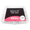 Силіконові трафарети для верхніх форм Nails of the day French tips guide (Type 9), 60 шт