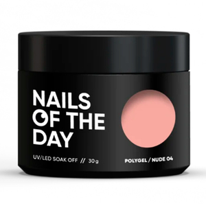 Полігель Nails of the day Poly Gel Nude №04, 30 мл