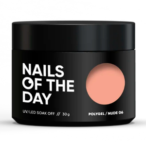 Полигель Nails of the day Poly Gel Nude №06, 30 мл