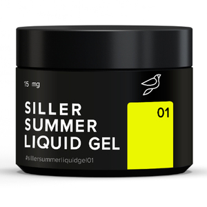 Гель Siller Summer Liquid gel №01, 15 мл