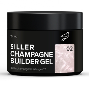 Гель Siller CHAMPAGNE gel №02, 15 мл