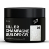 Гель Siller CHAMPAGNE gel №01, 30 мл