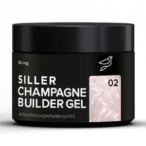 Гель Siller CHAMPAGNE gel №02, 30 мл