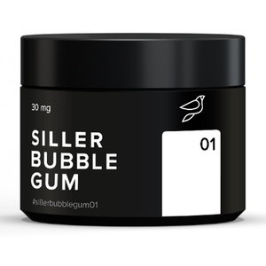 Гель Siller Bubble Gum №01, 15 мл