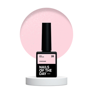 Гель-лак Nails of the day Cover Base NEW Formula №28, 10 мл