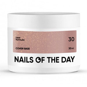 Гель-лак Nails of the day Cover Base NEW Formula №30, 30 мл