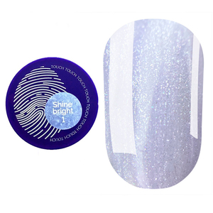 Гель Touch Builder Gel Shine Bright №01, 15 мл