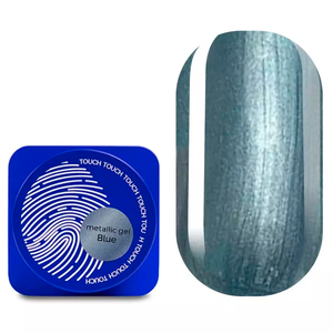 Гель Touch Metallic Gel Blue, 5мл