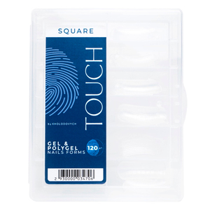 Верхние формы типсы Touch Square, 120 шт