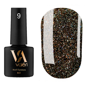 Гель-лак Valeri Flash №09, 6 ml