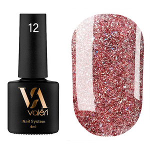 Гель-лак Valeri Flash №12, 6 ml