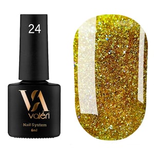 Гель-лак Valeri Flash №24, 6 ml