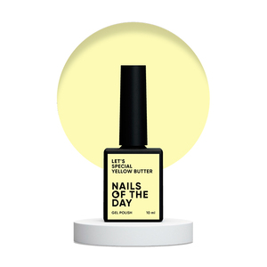 Гель-лак Nails of the day Let's special Autumn Yellow Butter, 10 мл