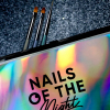 Набор кисточек 3 шт NailSofTheDay Nail Art Brush (лайнер+квадрат+овал)+ косметичка - фото №2