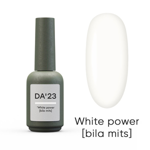 Гель-лак DA'23 Fiber Gel White power [bila mits’], 14 мл