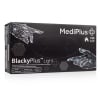 Рукавички нітрилові MEDIPLUS BlackyPlus Light BLACK неопудрені, розмір XS, 100 шт