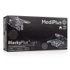 Перчатки нитриловые MEDIPLUS BlackyPlus Light BLACK неопудренные, размер S, 100 шт