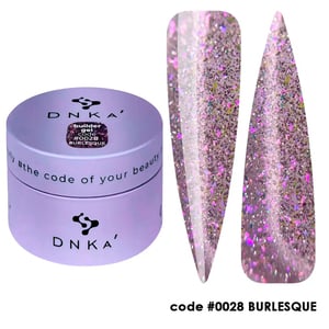 Гель DNKa Builder Gel №0028 Burlesqoe, 30 мл