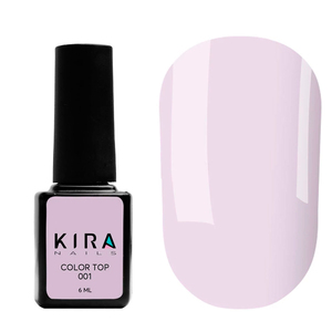 Гель-лак Kira Nails Color Top №001, 6 мл