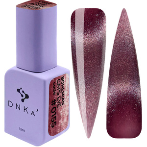 Гель-лак DNKa Gel Polish Bohemian Cat`s Eye №0155, 12 мл