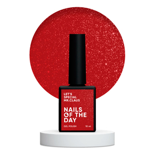 Гель-лак Nails of the day Let’s special Winter 2025 Mrs. Claus, 10 мл