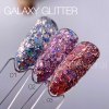 Гель SAGA professional Galaxy glitter №01, 8 мл - фото №2