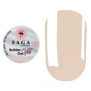 Моделирующий гель SAGA professional Builder Gel Veil №20, 30 мл