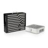 Вытяжка MUSSON X3 SILVER с угольным НЕРА-фильтром 72W для маникюра и педикюра - фото №4